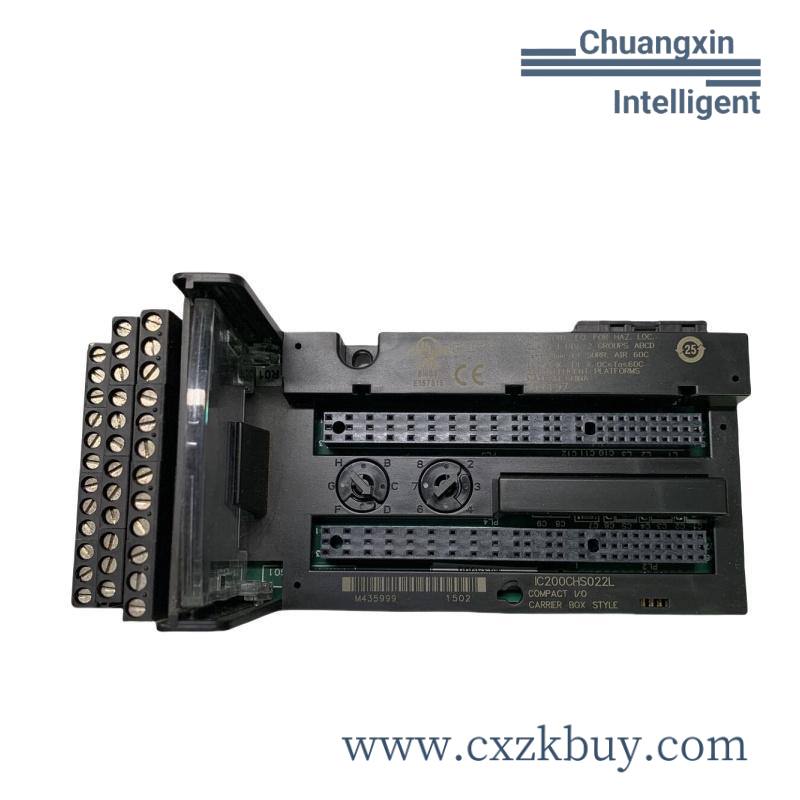 ic200chs022l_ge_adapter_module.jpg GE IC200CHS022 Control Module for Industrial Automation Systems