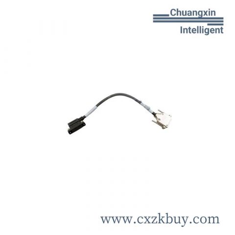 Emerson IC693CBL328RX3i Accessory Cable, Right Side, 24 Pin 90 Degree Connector, 3M