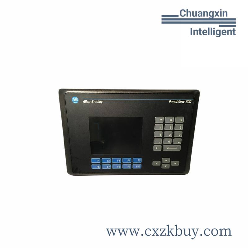 ab_2711-k6c10_color_terminal.jpg Allen-Bradley 2711-K6C1 Operator Interface with Color Graphics