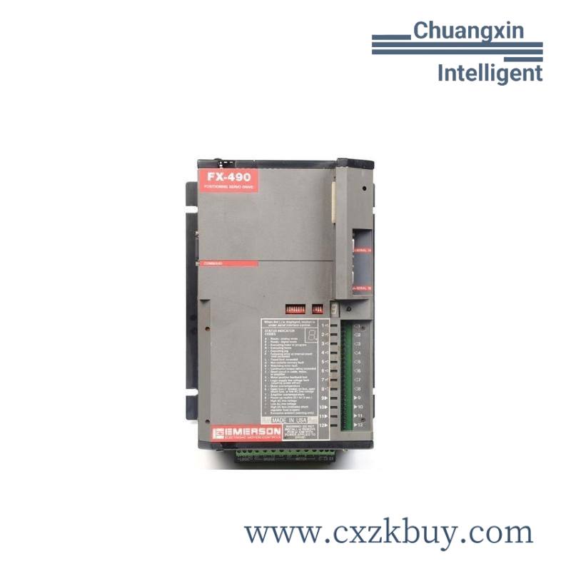 emerson_ifx-490_brushless_positioning_servo_drive.jpeg Emerson IC693CBK004 Cable Kit for High Density I/O Modules, Cable Kit Includes CBL333 and CBL334