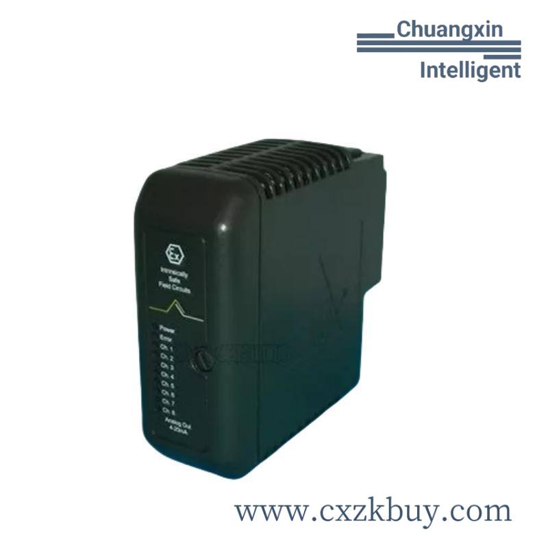 emerson_kj3102x1-bb1_12p1864x032_analog_ouput_module.jpg Emerson IC610MDL116RR Series 1 Analog Input Module, 4-20mA/1-5Vdc (4 channels)