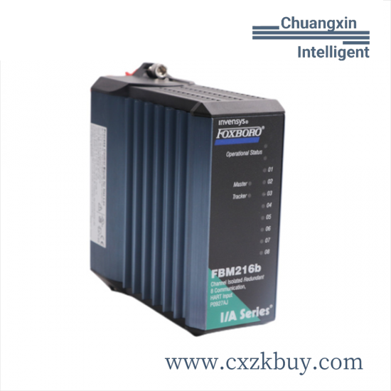 foxboro_fbm216b_p0927aj_redundant_hart_communication_input_module.png FOXBORO FBM216b P0927AJ System Module for Industrial Automation Control