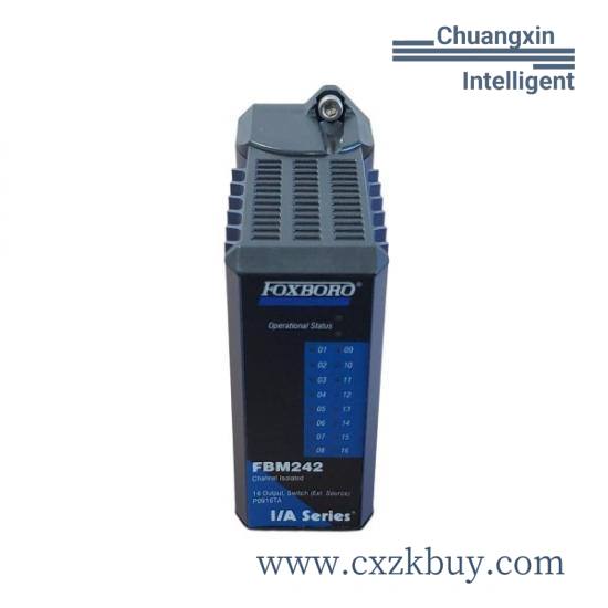 foxboro_fbm242_p0916ta_sf04071180_output_interface_module-1.jpg FOXBORO P0911BZ Control Module