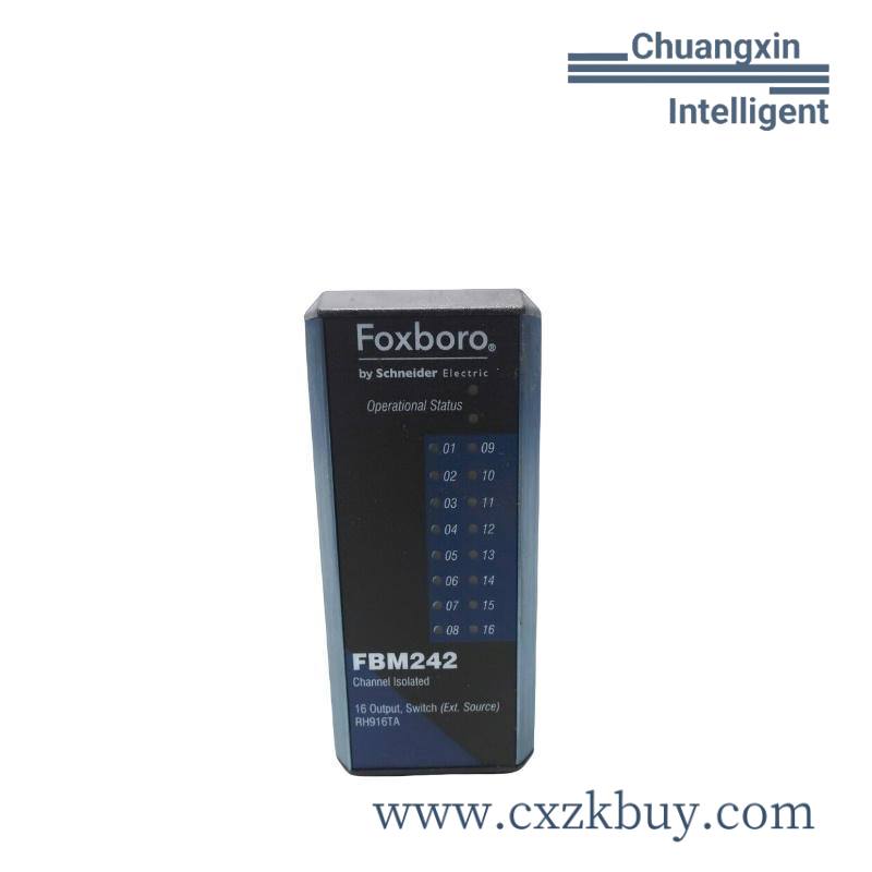 foxboro_fbm242_rh916ta_channel_isolated_16_output_switch-1.jpg FOXBORO P0800JM - High Performance Industrial Control Module
