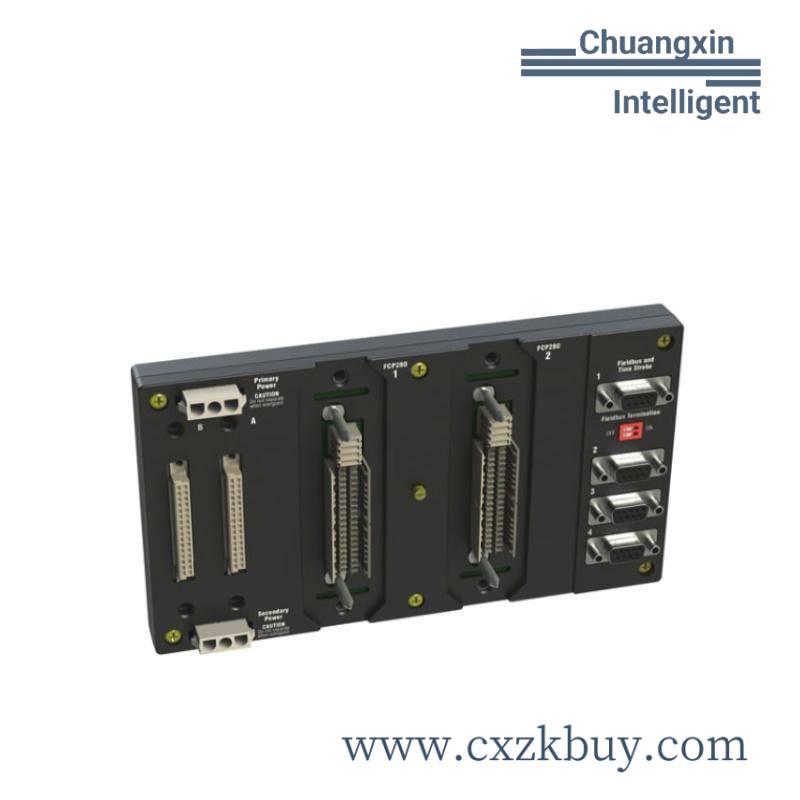 foxboro_rh924yf_din-rail_mounted_modular_baseplate-1.jpg Siemens RH924YF Control Module, Advanced Industrial Automation