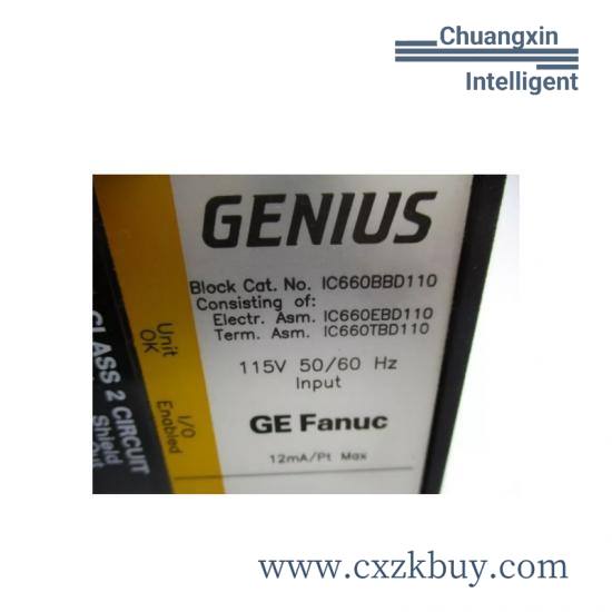 ge_fanuc_ic660bbd110_discrete_i_o_1.jpg GE IC660BBD110 IC660EBD110 Control Module, Industry Automation Solutions