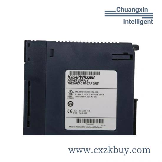 ge_fanuc_ic694pwr330_power_supply_1.jpg Emerson IC694PWR330RX3i High-Capacity Power Supply - 120/240 Vac 125 Vdc