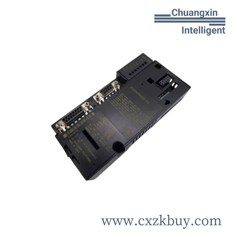 ic200cpu002_ge_versamax_series_cpu.jpg GE IC3605E018FP180FGBY FIELD EXCITER - High-Performance Industrial Automation Component