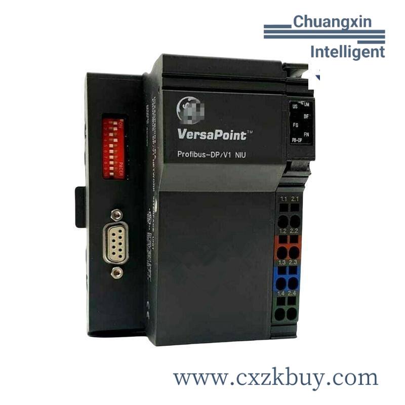 ic220pbi002_ge_fanuc_versapoint_profibus_dp_v1_niu.jpg Emerson IC220PBI002VP Profibus DP V1 NIU for VersaPoint I/O
