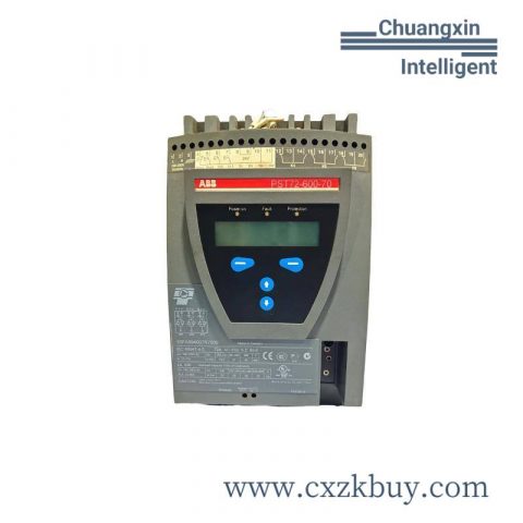 ABB PST72-600-70 Soft Starter for Efficient Motor Protection and Control