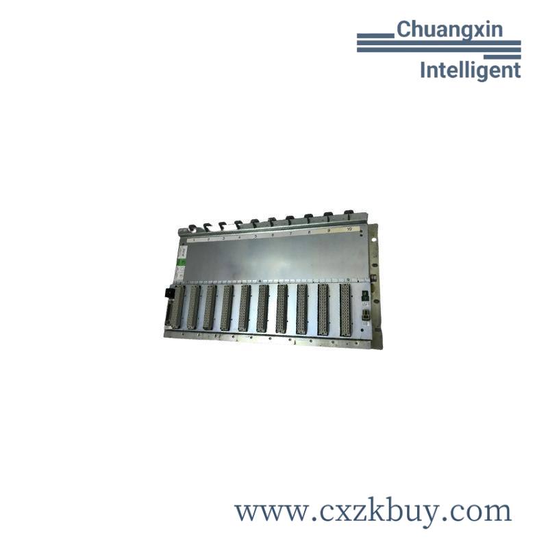 rf615_3bht100010r1_abb_rf615_base_backplane_10_slots.jpeg ABB AX411 100010 STD Industrial Control Module