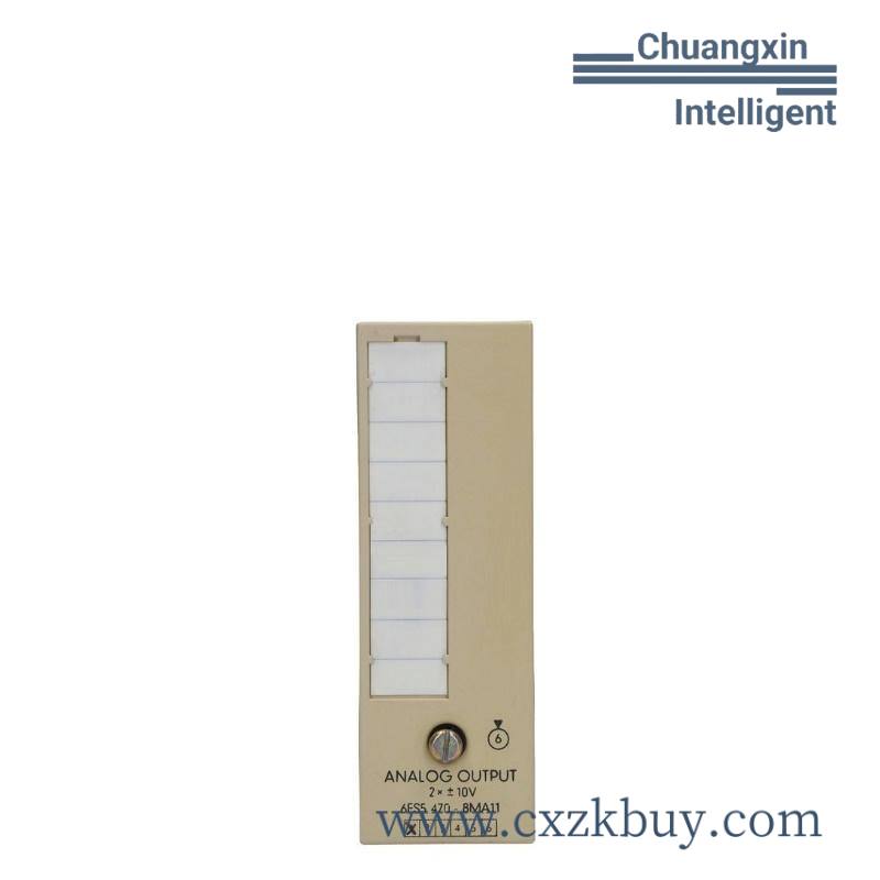 6es5470-8ma11_siemens_analog_output_module.jpg SIEMENS 6ES5470-8MA11 Analog Output Module for Industrial Automation