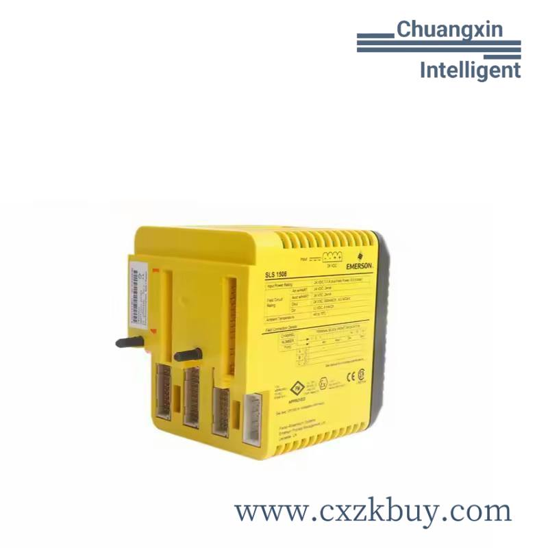 emerson_kj2201x1-ba1_12p3162x242_sls1508_sis_logic_solver.jpg EMERSON SLS1508 KJ2201X1-BA1 12P3162X092 Module