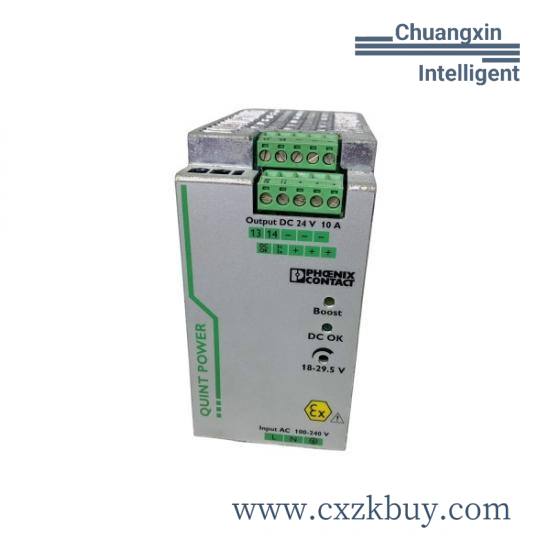 phoenix_quint-ps-100-240ac_10_2.jpg Phoenix QUINT-PS-100-240AC/10 Power Supply, Industrial Grade AC/DC Converter