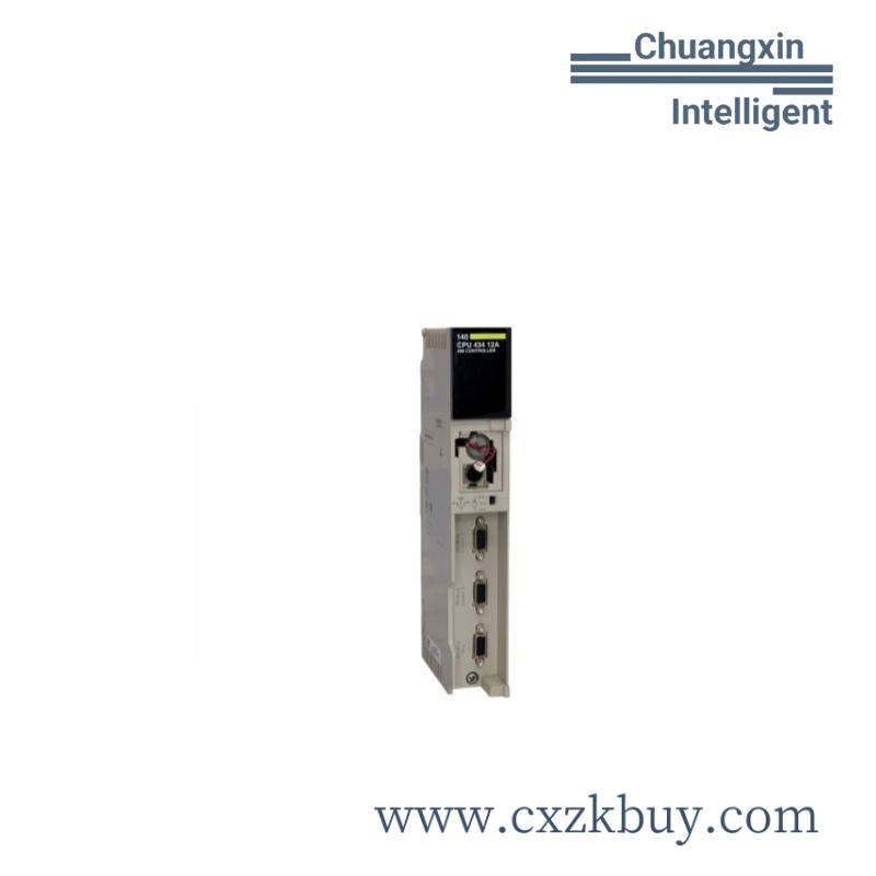 schneider_140cpu43412a.jpg SCHNEIDER 140CPU43412A High-Performance PLC Module