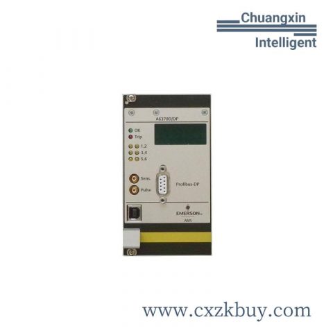 EMERSON A6370D Industrial Control Module