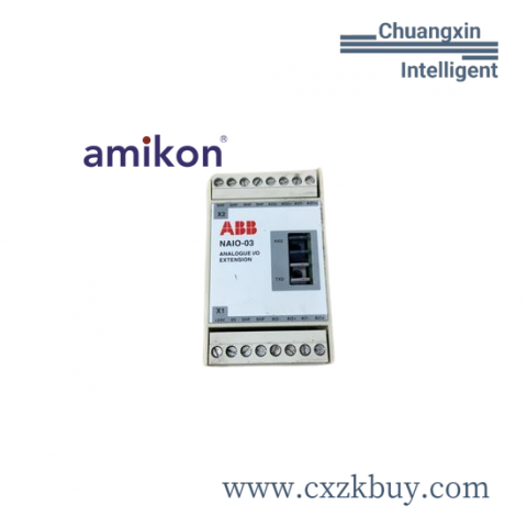 ABB NAIO-03 Analog Input Output Module for On-Site Data Processing