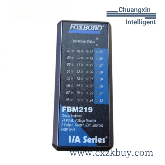 foxboro_fbm219_rh916rh.png FOXBORO FBM219 RH916RH Industrial Control Module