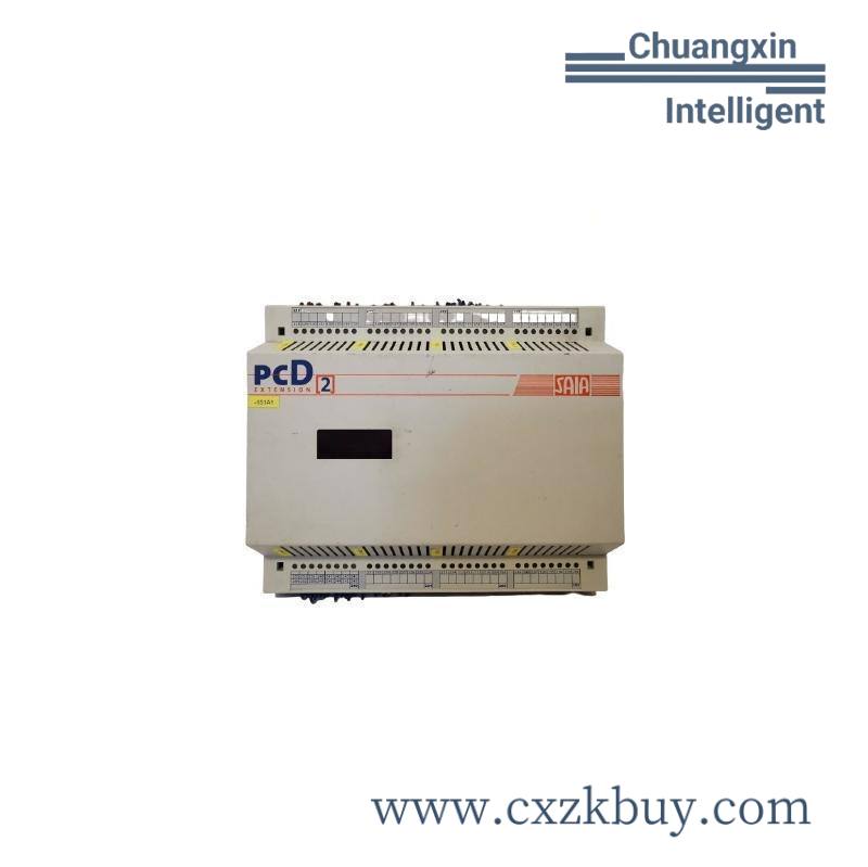 saia_pcd2_m127.jpg SAIA PCD2.M127 Programmable Logic Controller, 16-Channel Digital I/O Module