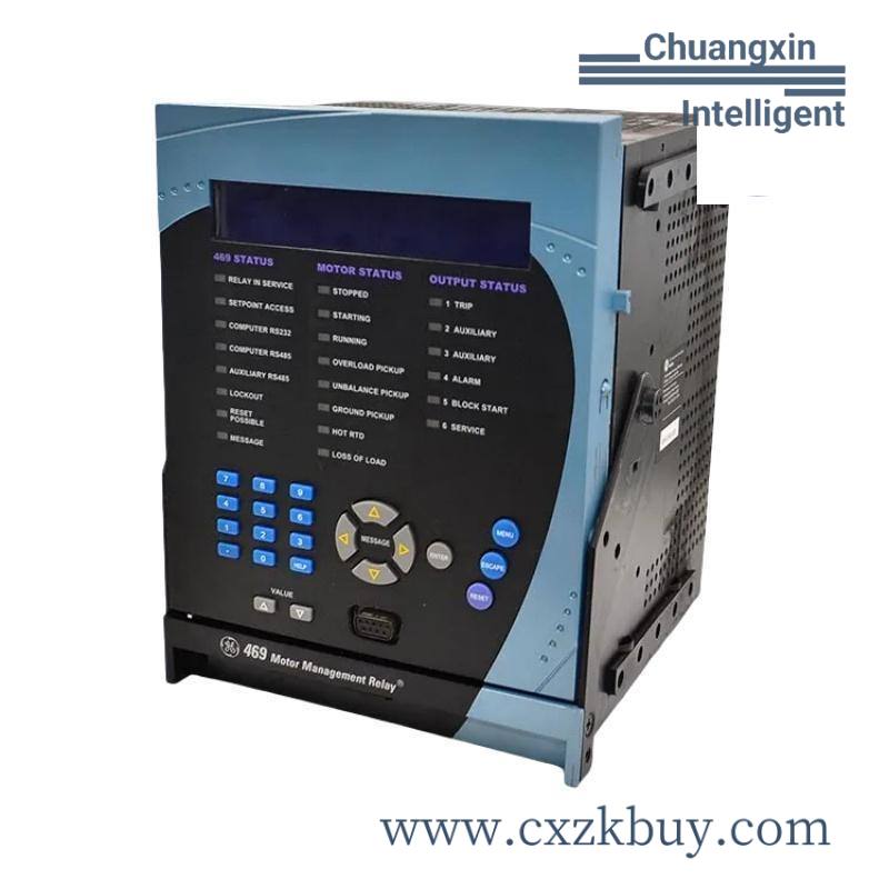 ge_469-p5-hi-a20-e_3.jpg GE 469-P5-HI-A20-E Motor Management Relay - Comprehensive Monitoring & Control