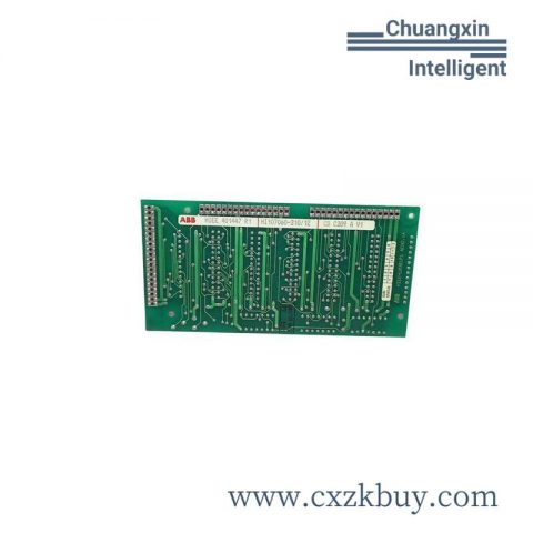 ABB UFC721BE101 3BHE021889R0101 Custom Processed Industrial Control Module