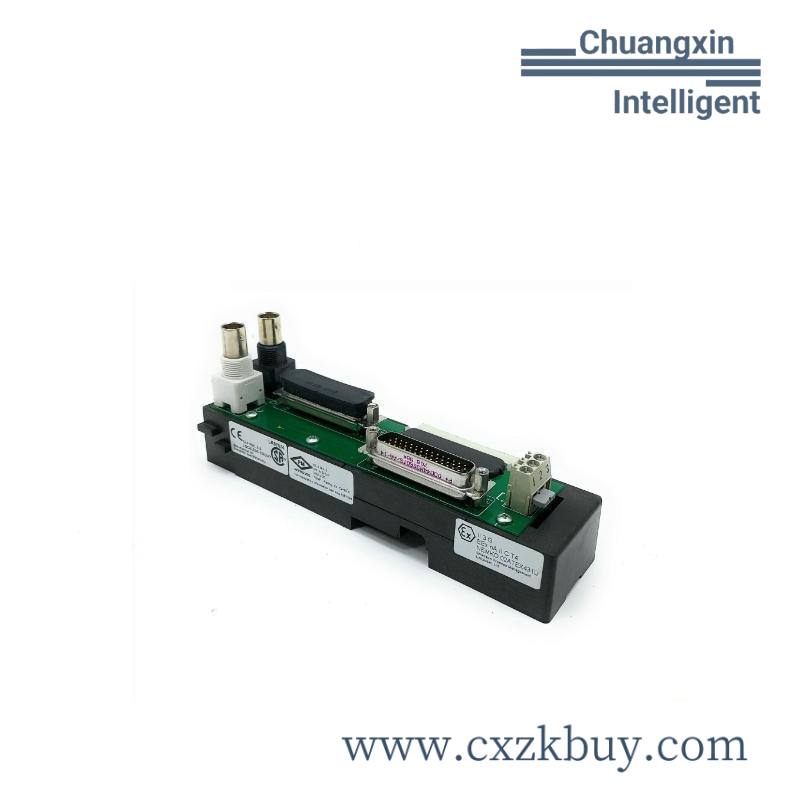 emerson_kj4001x1-nb1_rev_e_1.jpg EMERSON KJ4001X1-NB1 Industrial Control Module, Dual Left Cable Extender for DeltaV Systems