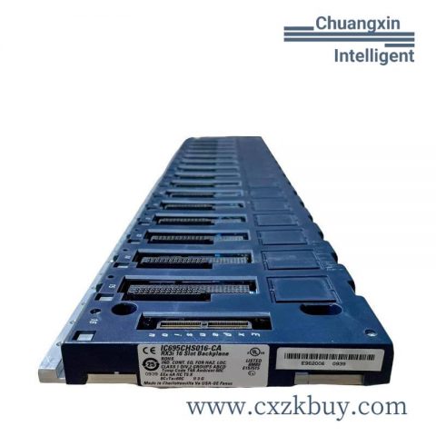GE IC695CHS016 Universal 16 Module Slots Base for Industrial Control Systems
